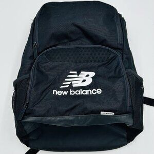 New Balance Breathe Backpack Black Soccer Base Shield Mesh Pockets Extra Durable